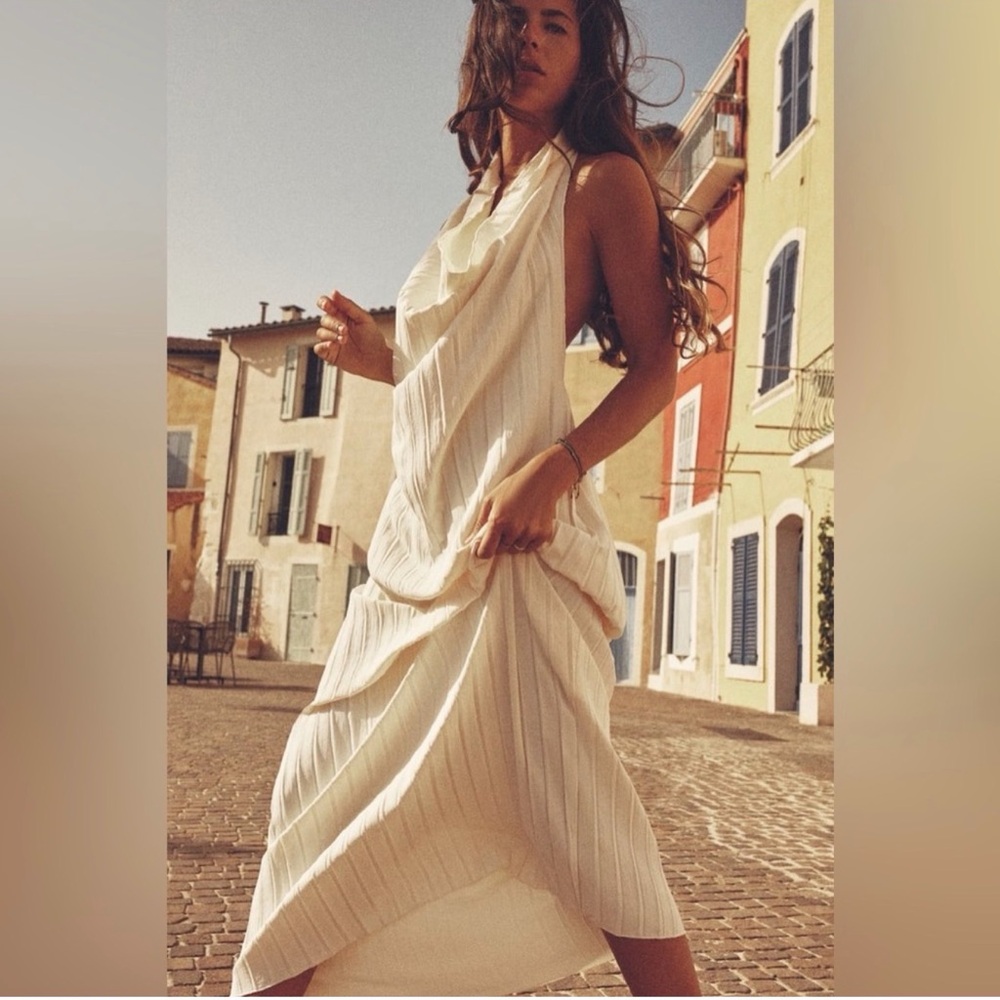 Zara halter dress